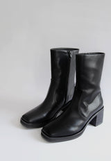 Norfolk Stacked Ankle Heel Boot