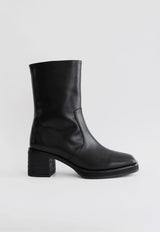 Norfolk Stacked Ankle Heel Boot