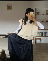 Pullover Vest Natural