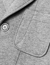Unisex Tailored Grey Top Coat, jacket, Wisdom Apparel, - nois