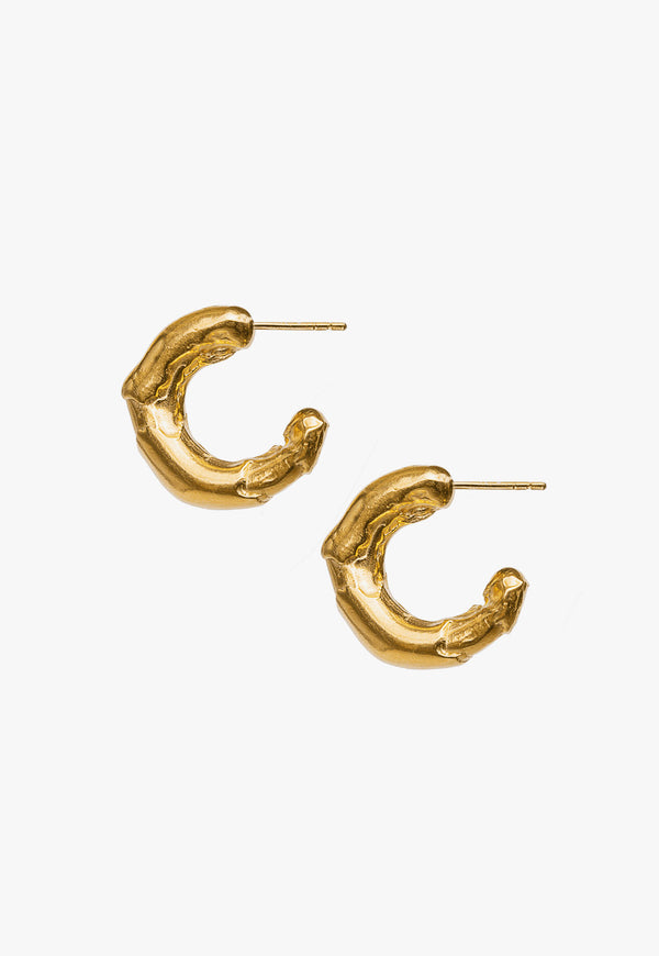 Aros Costa Earrings Gold