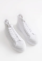 Palm Core High Top Sneaker White
