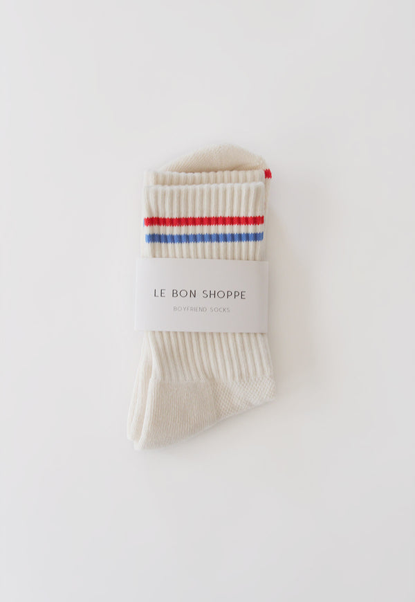 Boyfriend Socks Milk