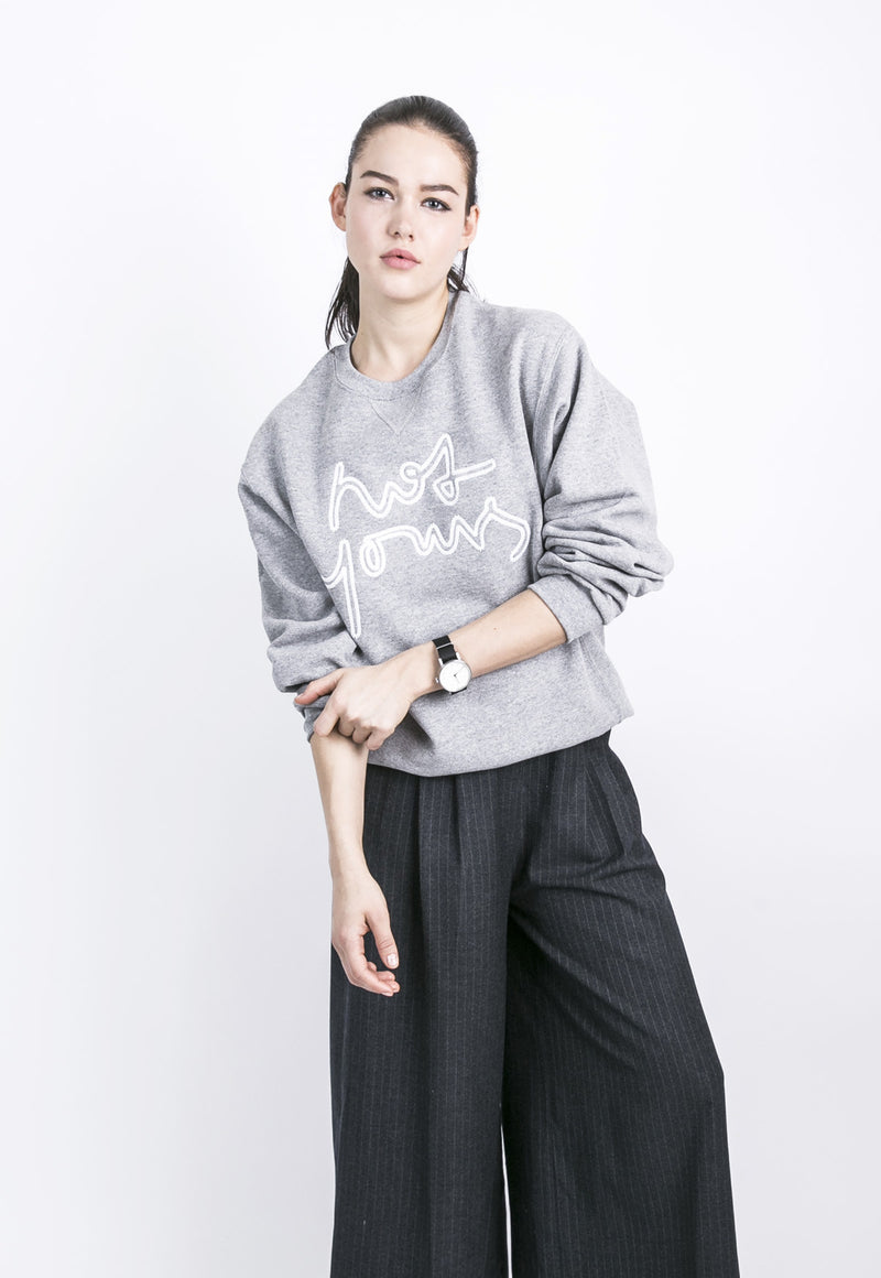 Unisex "not yours" Sweatshirt, top, nois, - nois