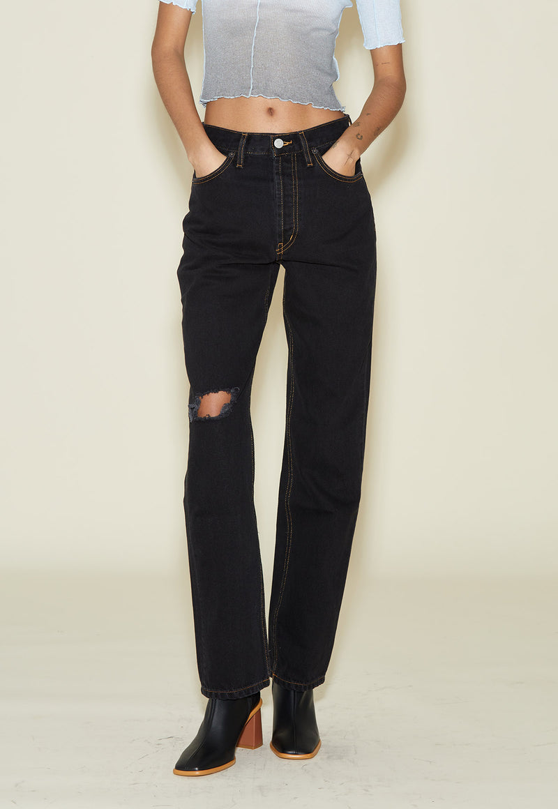 Worn-in Childhood Jeans Washed Black
